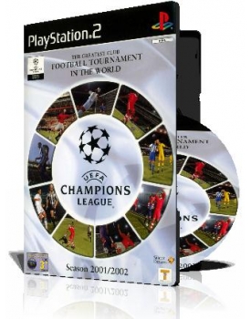 UEFA Champions League Season 2001 2002 با کاور کامل و چاپ روی دیسک